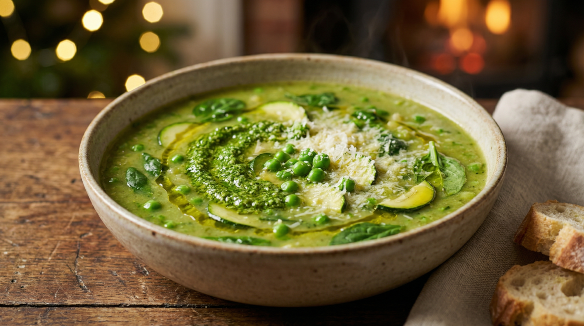 Discover the Secret Ingredient That Makes This Green Minestrone Irresistibly Fresh! – green minestrone recipe