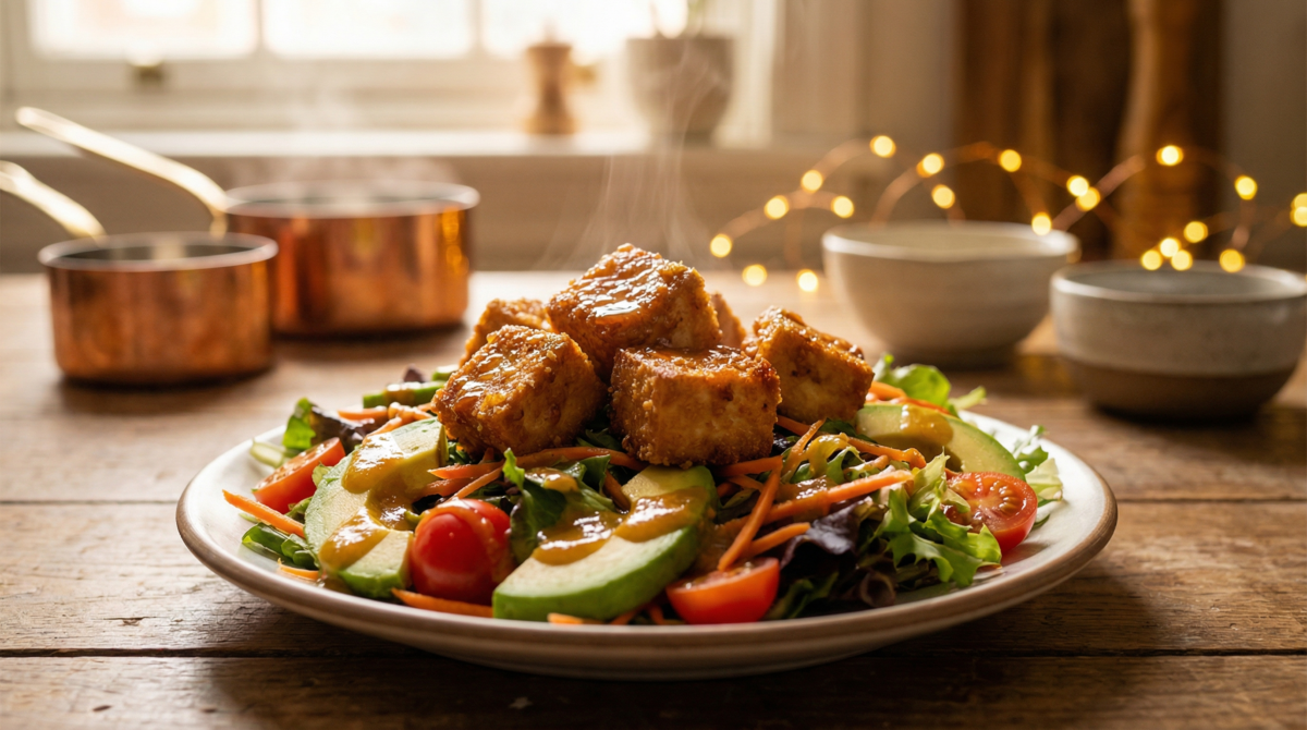 You Won’t Believe What This Crispy Tofu Salad Can Do to Your Taste Buds! – crispy tofu salad